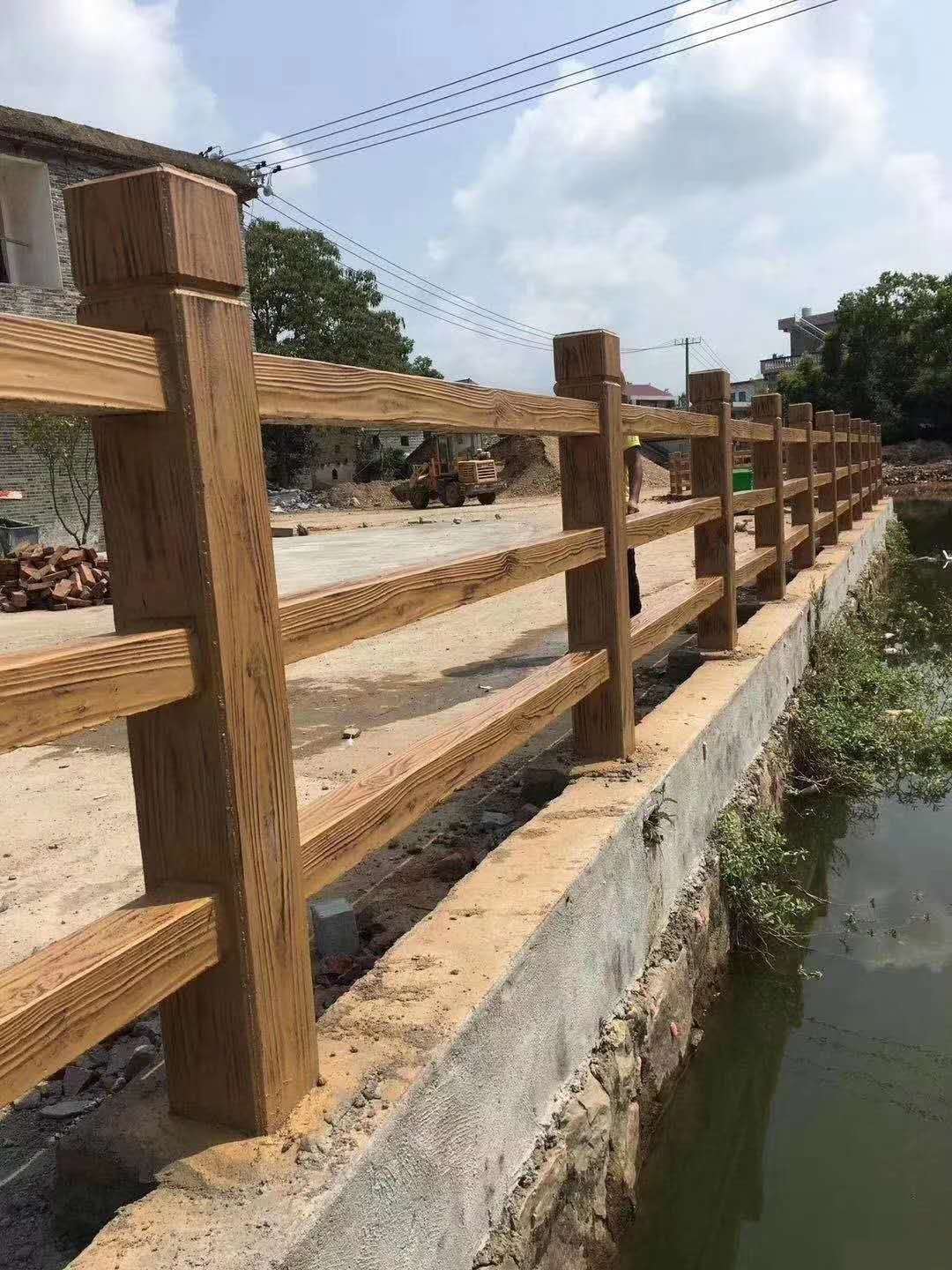 仿木、仿石護欄在美麗鄉(xiāng)村及各個領域建設中的廣泛運用